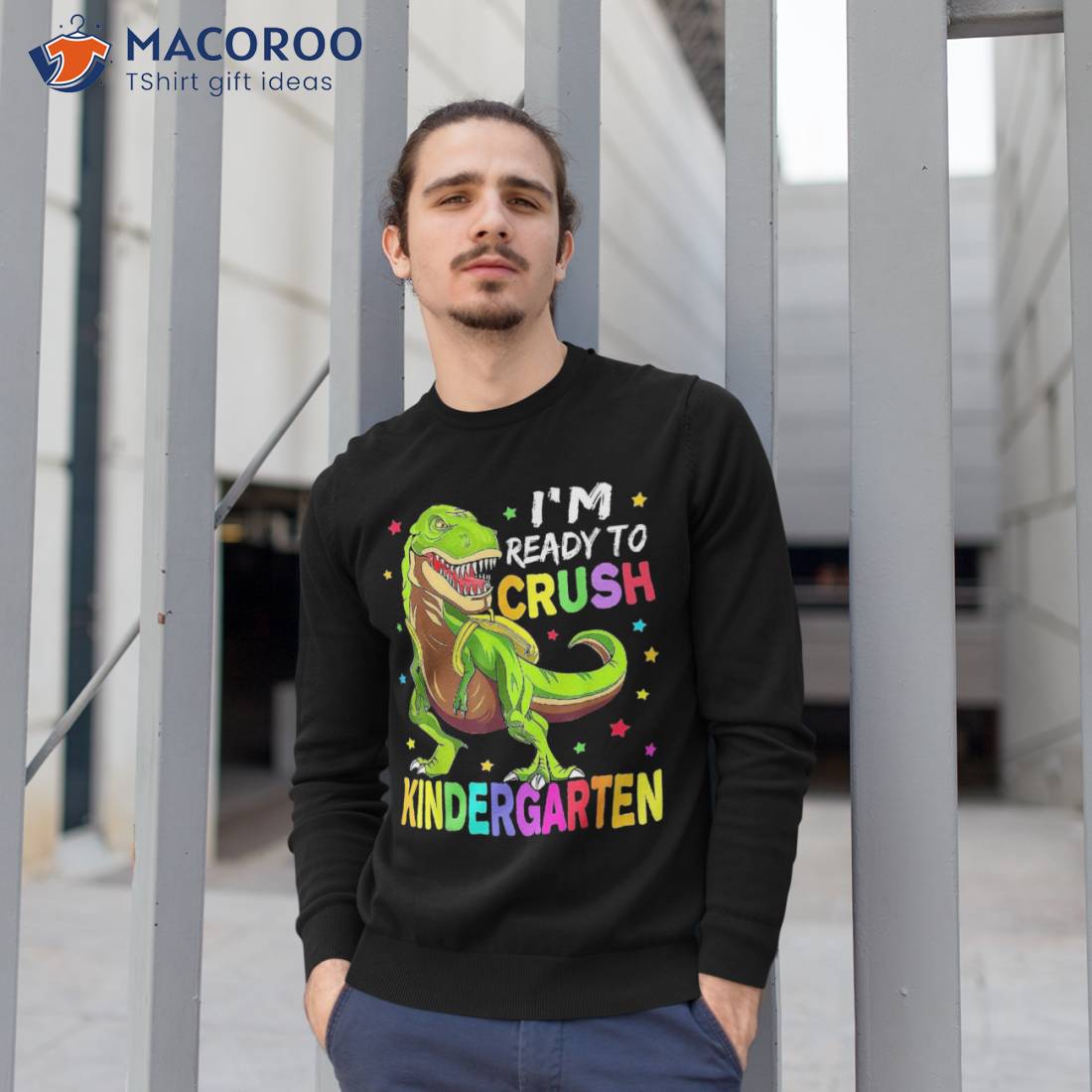 I’m Ready To Crush Kindergarten Back School Dinosaur Boys Shirt I’m Ready To Crush Kindergarten Back School Dinosaur Boys Shirt