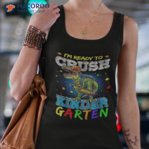 i m ready to crush kindergarten back school dinosaur boys shirt tank top 4