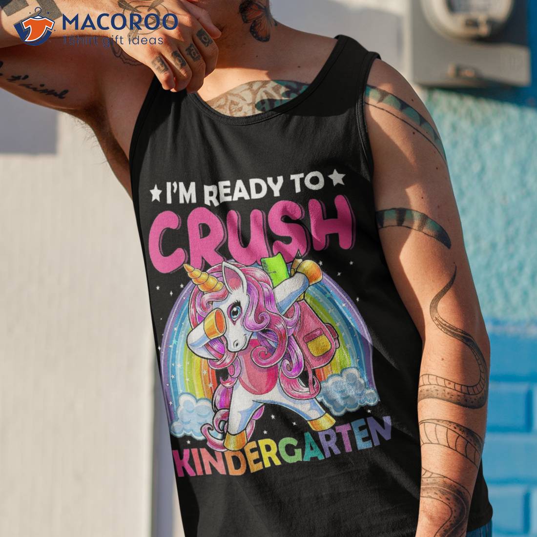 I’m Ready To Crush Kindergarten Back School Unicorn Kids Shirt I’m Ready To Crush Kindergarten Back School Unicorn Kids Shirt