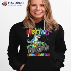 i m ready to crush kindergarten dinosaur back school boys shirt hoodie 1