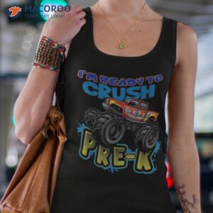 i m ready to crush pre k back school monster truck shirt tank top 4