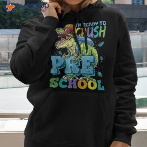 i m ready to crush pre school monster truck back shirt hoodie 2