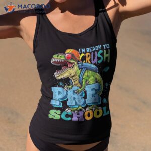 i m ready to crush pre school monster truck back shirt tank top 2