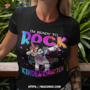 I’m Ready To Rock Kindergarten Unicorn Back School Girls Shirt