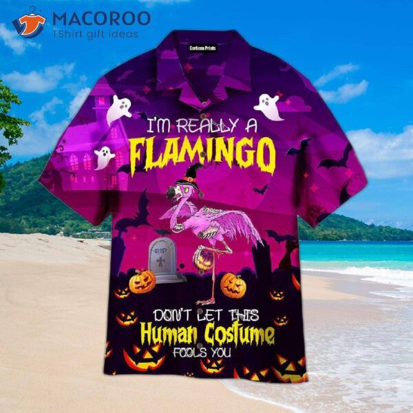 I’m Really Into Halloween, Flamingo, Ghost, Pumpkin, And Hawaiian Shirts.