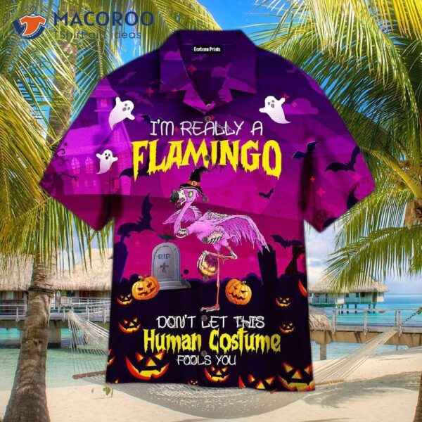 I’m Really Into Halloween, Flamingo, Ghost, Pumpkin, And Hawaiian Shirts.