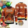 I’m Wearing A Really Ugly Dragon Christmas Sweater.