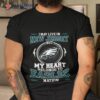 I May Live In New Jersey But My Heart Belongs To Eagles Nation Shirt