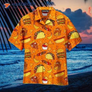 I Rub My Meat With Orange Hawaiian Shirts.