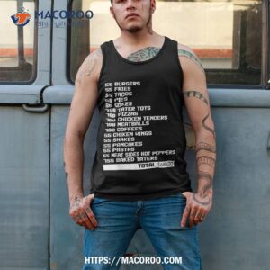i think you should leave 55 burgers fries shirt tank top 2 1