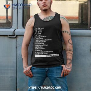 i think you should leave 55 burgers fries shirt tank top 2