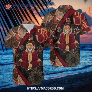 I Will Be Om For Christmas Hawaiian Shirt