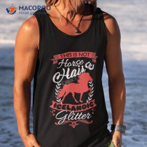 icelandic pony horse saying funny girls lover shirt tank top