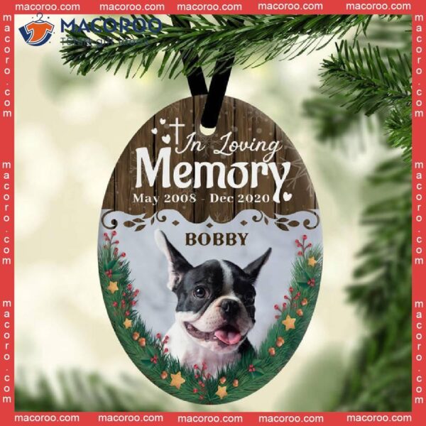 In Loving Memory Christmas Ceramic Ornament