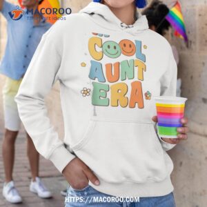 in my cool aunt era groovy retro auntie funny cool shirt hoodie