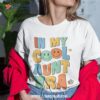 In My Cool Aunt Era Groovy Retro Auntie Funny Cool Shirt