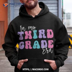 in my third 3rd grade era groovy back to school teacher kids shirt hoodie