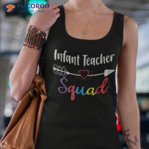 Infant Teacher Squad Funny Back To School Supplies Shirt