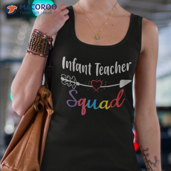 Infant Teacher Squad Funny Back To School Supplies Shirt