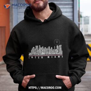 inter miami players names skyline 2023 shirt hoodie