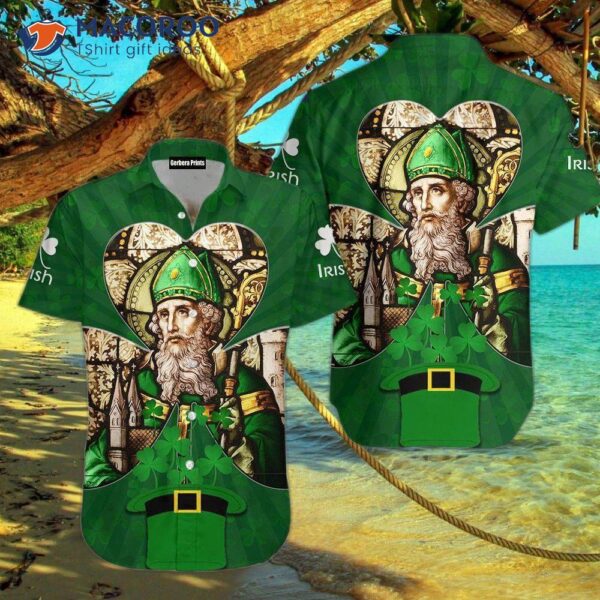 Ireland Saint Patrick’s Day Green Hawaiian Shirts