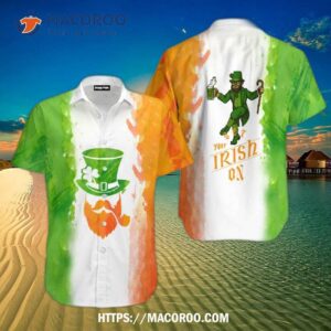 Irish Man Get Your On St Patrick’s Day Hawaiian Shirt