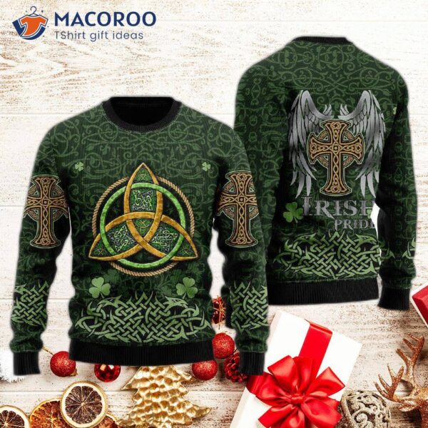 Irish Pride St. Patrick’s Day Ugly Christmas Sweater