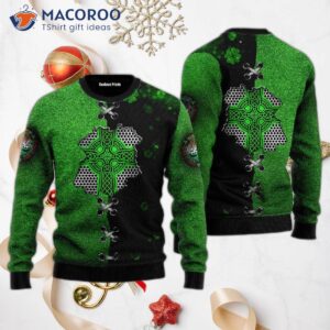 Irish St. Patrick’s Celtic Knot Ugly Christmas Sweater