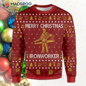 Ironworker’s Merry Christmas Ugly Sweater