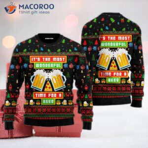 It’s Octoberfest Time For A Beer And Funny Christmas Ugly Sweater!
