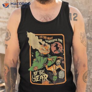 it s the most wonderful time of year halloween vintage shirt tank top