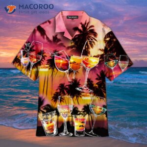 It’s Time For Wine With A Sunset On The Sea And Hawaiian Shirts.