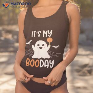 its my boo day cute halloween birthday ghost boy girl kids shirt tank top 1