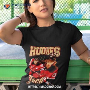 Jack Hughes New Jersey Devils Shirt 3 jack hughes new jersey devils shirt tshirt 1