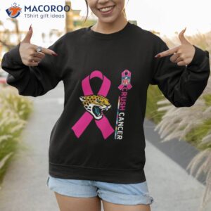 jacksonville jaguars nfl crush cancer shirt sweatshirt 1