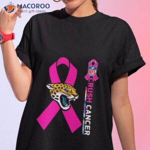 jacksonville jaguars nfl crush cancer shirt tshirt 1