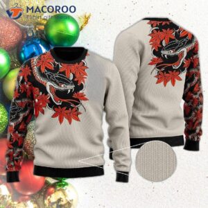 Japan Culture Ugly Christmas Sweater