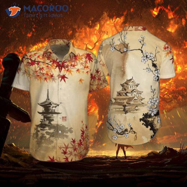 Japanese Aesthetic Sakura Cherry Blossom Hawaiian Shirts