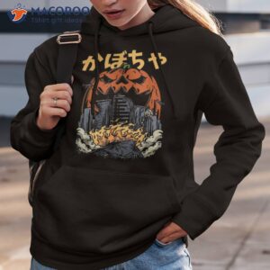 japanese killer pumpkin vegetable kaiju anime halloween shirt hoodie 3