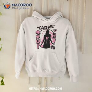 japanese silhouette carrie shirt hoodie