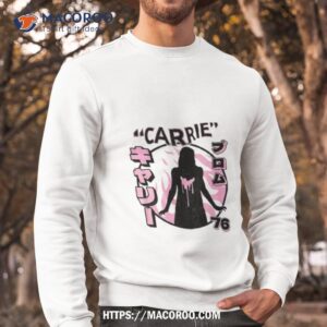 japanese silhouette carrie shirt sweatshirt