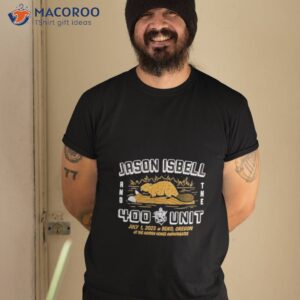 jason isbell and the 400 unit 2023 bend or tour shirt tshirt 2