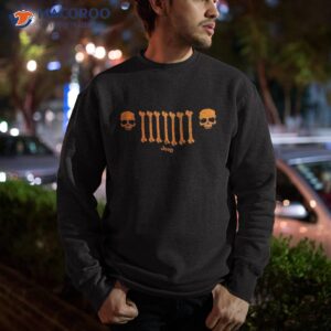 jeep bone grille orange shirt sweatshirt