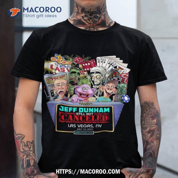 Jeff Dunham Las Vegas, Nv (2023) Shirt