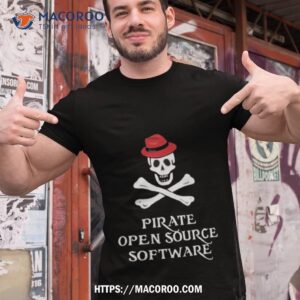 jeff geerling pirate open source software shirt tshirt 1