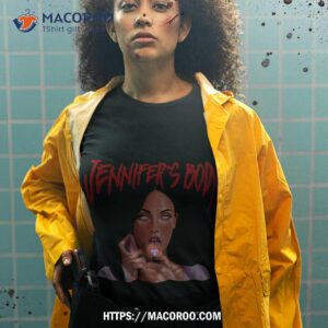 Jennifer's Body! Black Background Check Shirt 2 jennifer s body black background check shirt tshirt 2 1