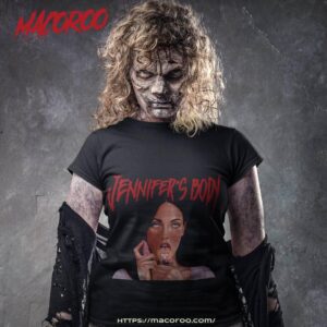 Jennifer’s Body! Black Background Check Shirt Jennifer’s Body! Black Background Check Shirt