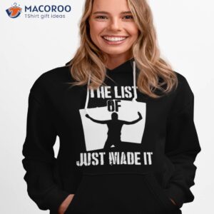 jericho list shirt hoodie 1