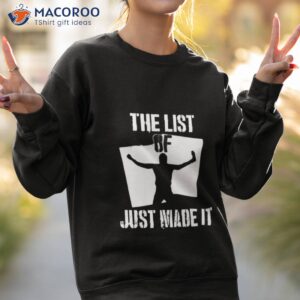 jericho list shirt sweatshirt 2
