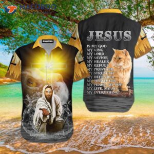 Jesus And I Have Everything From Black Yellow Hawaiian Shirts.